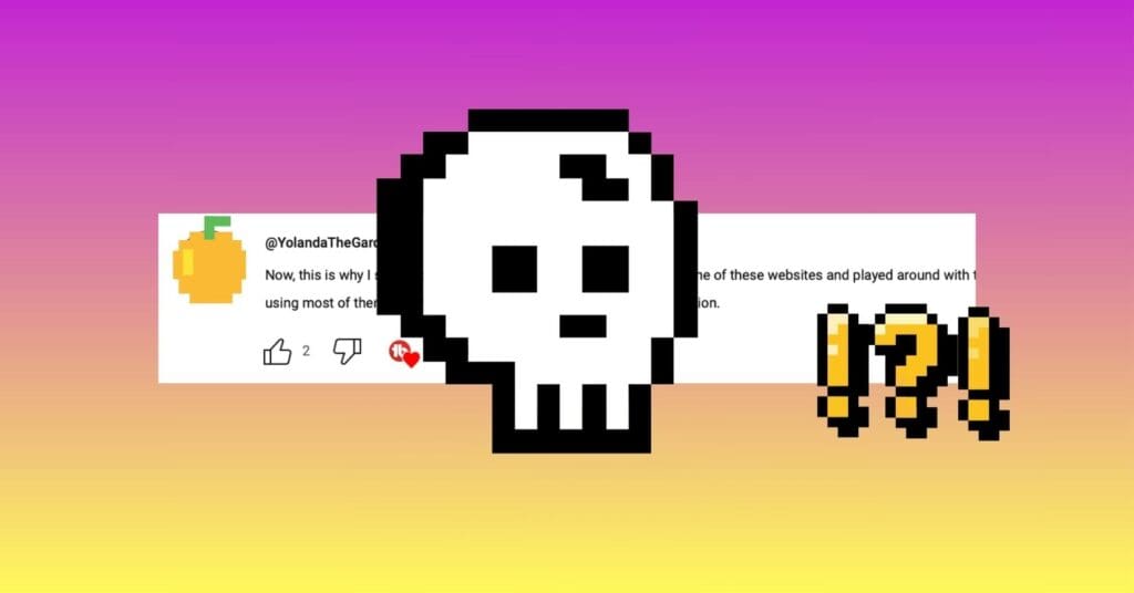 Hide YouTube Comments Malware depicted as a skull