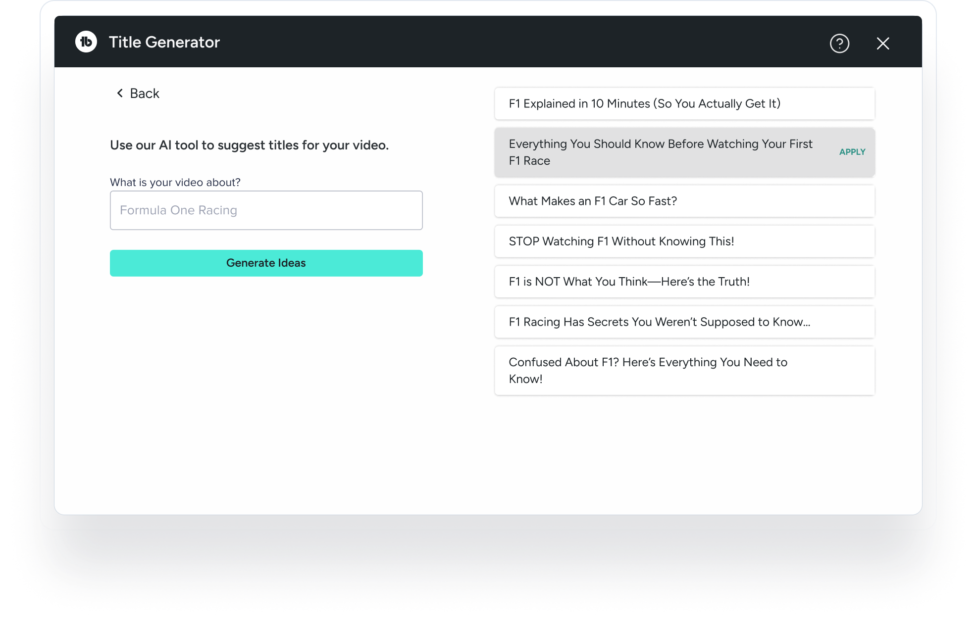Title Generator