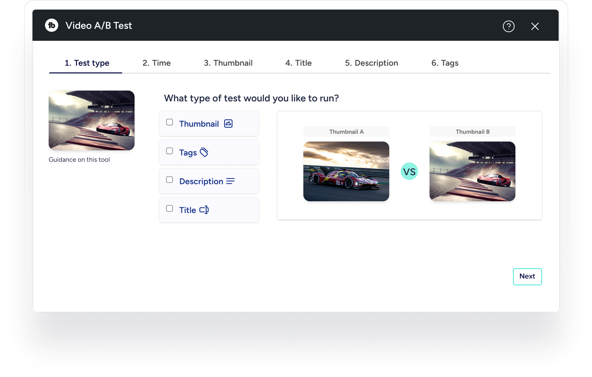 Video A/B Test